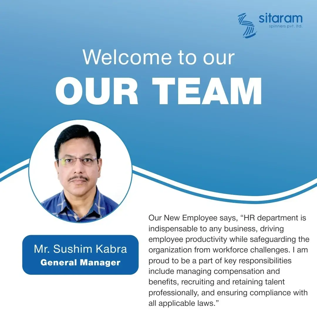 General Manager - Sitaram Spinners